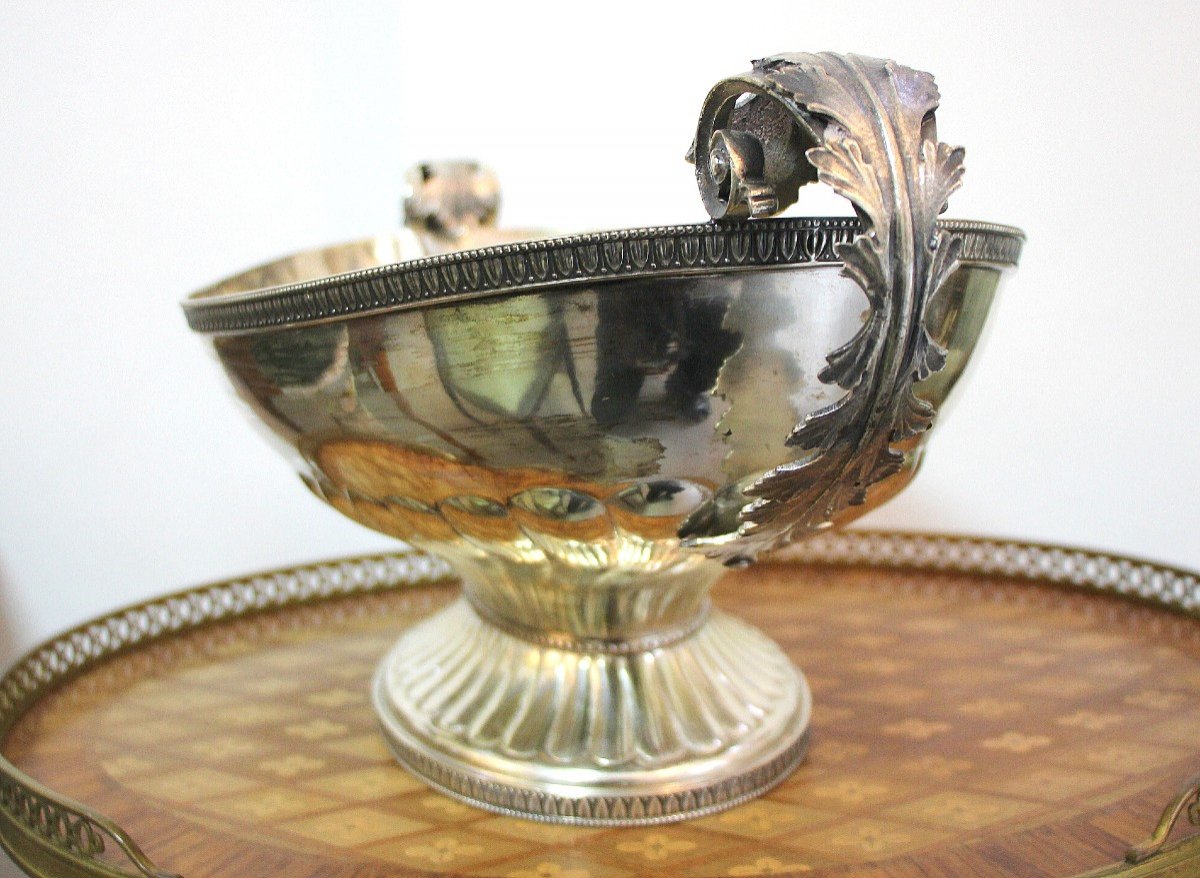Large Silver Bowl Weight 19907.27gr Ag 800/100-photo-4