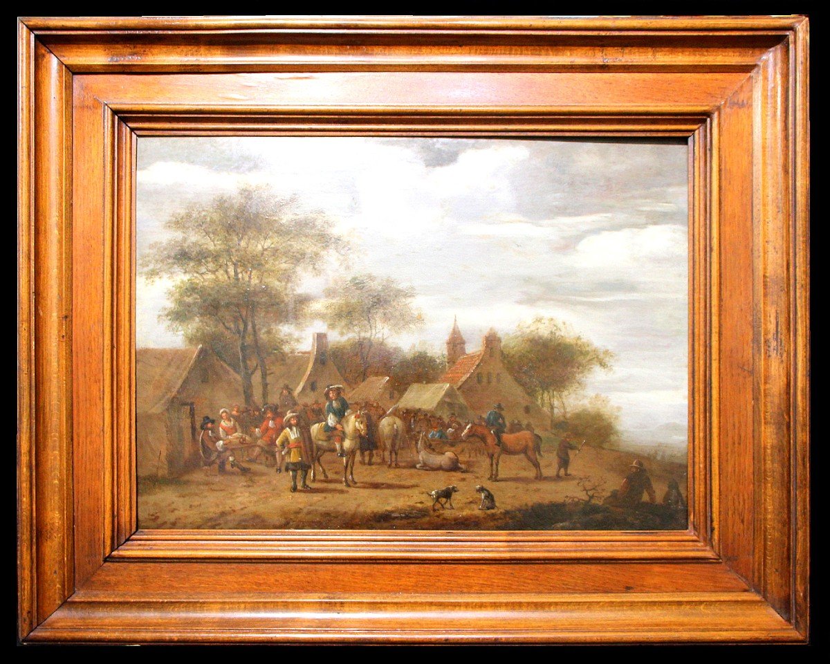 Peintre Hollandais Du XVIIe Siècle De Pieter Wouwerman (néerlandais, 1623-1682) 
