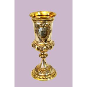 Silver Goblet Of The Czech Noble Family Cernin