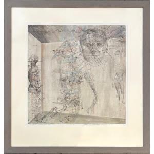 Czech Painter Jiří Anderle, Born In 1936