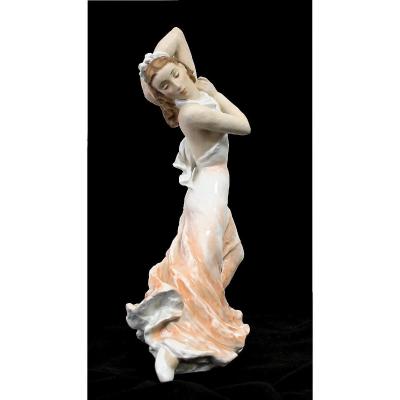 Grande figurine vintage de danseuse Rosenthal 