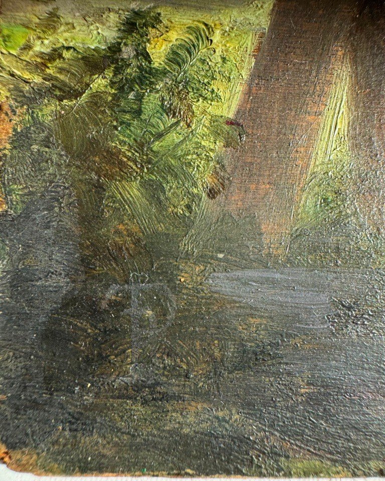 Teresa Bezard-pérate Oil On Panel-photo-2