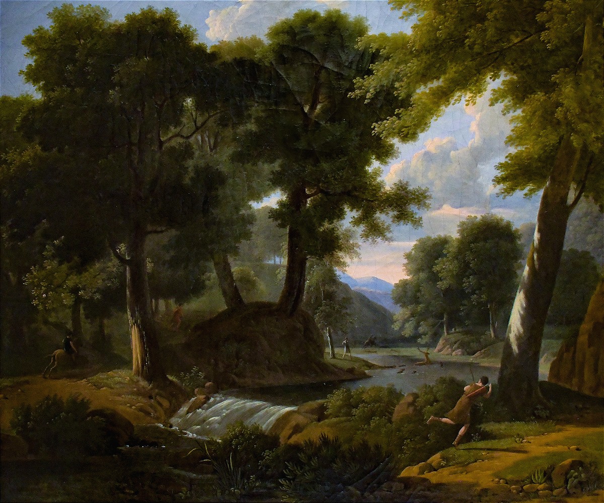 Augustin Enfantin (1793-1827), Diana And Actaeon