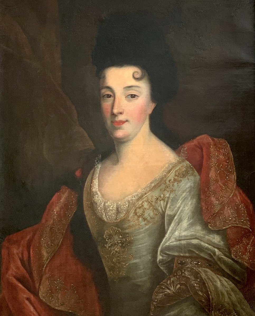 Nicolas De Largillière (1656-1746), (atelier De) Portrait De Dame