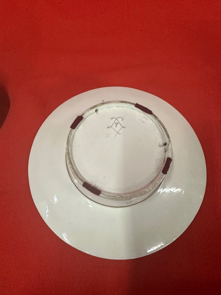 Sèvres Style Ornate Chocolate Cup And Saucer-photo-2