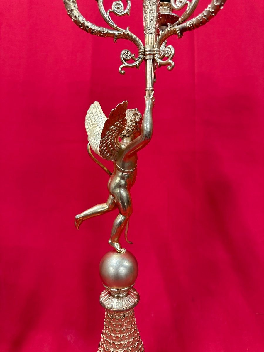 Pair Of Candlesticks Empire-photo-2