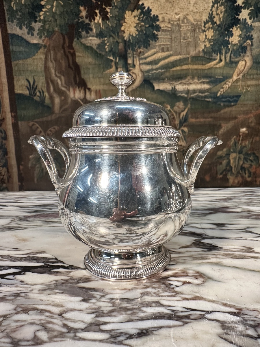 Christofle "gallia" Silver-plated Tea And Coffee Set-photo-6