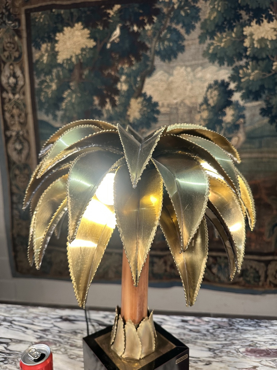 Techoueyres Palm Tree For Maison Jansen-photo-3