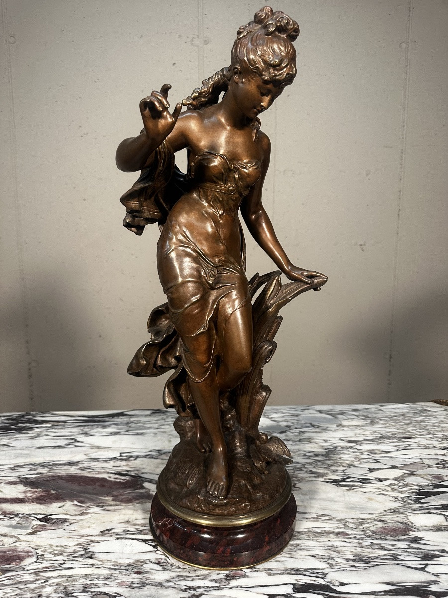 "nymph By The Water" – Auguste Moreau-photo-5