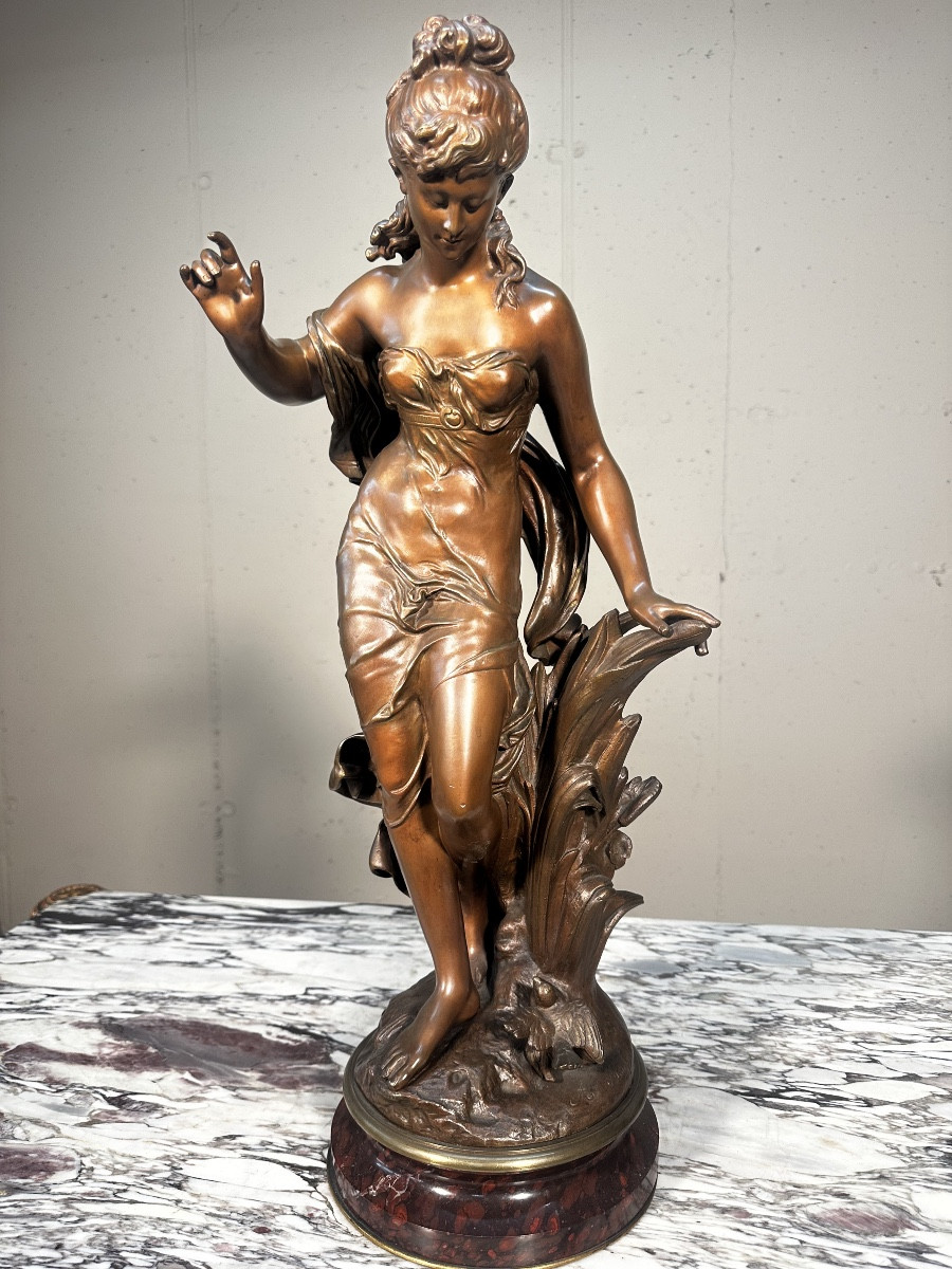 "nymph By The Water" – Auguste Moreau