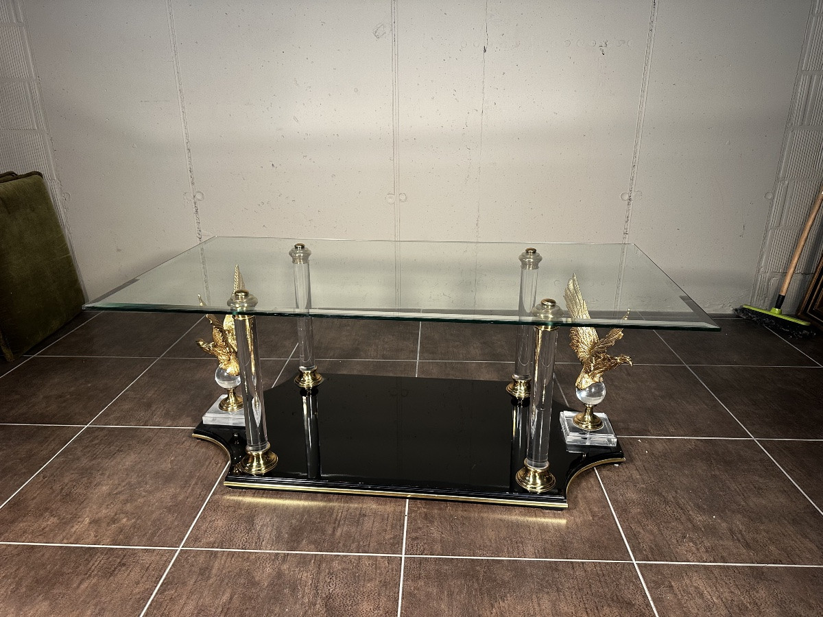 Table basse Hollywood Regency-photo-2