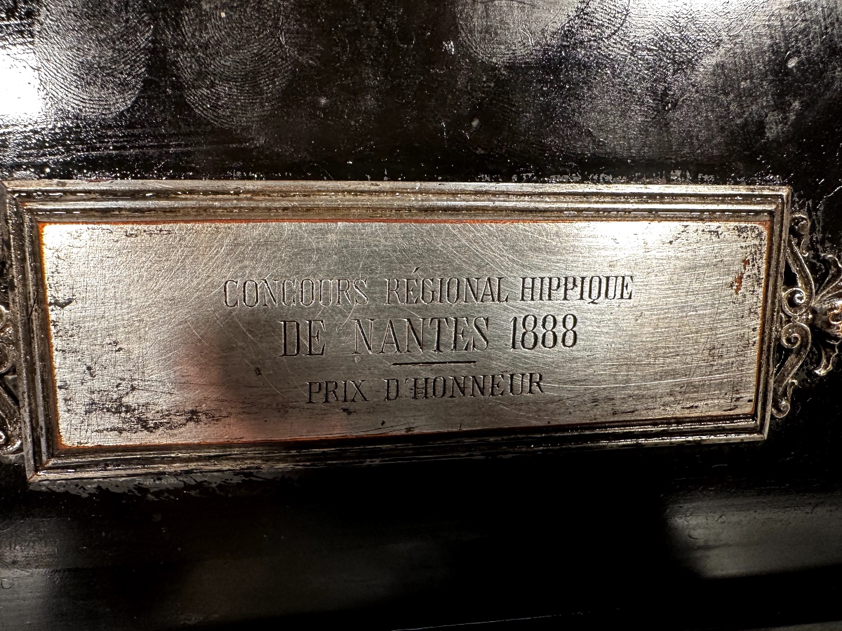 Coupe d’Honneur Monumentale en bronze Argenté – Frères Fannière-photo-5