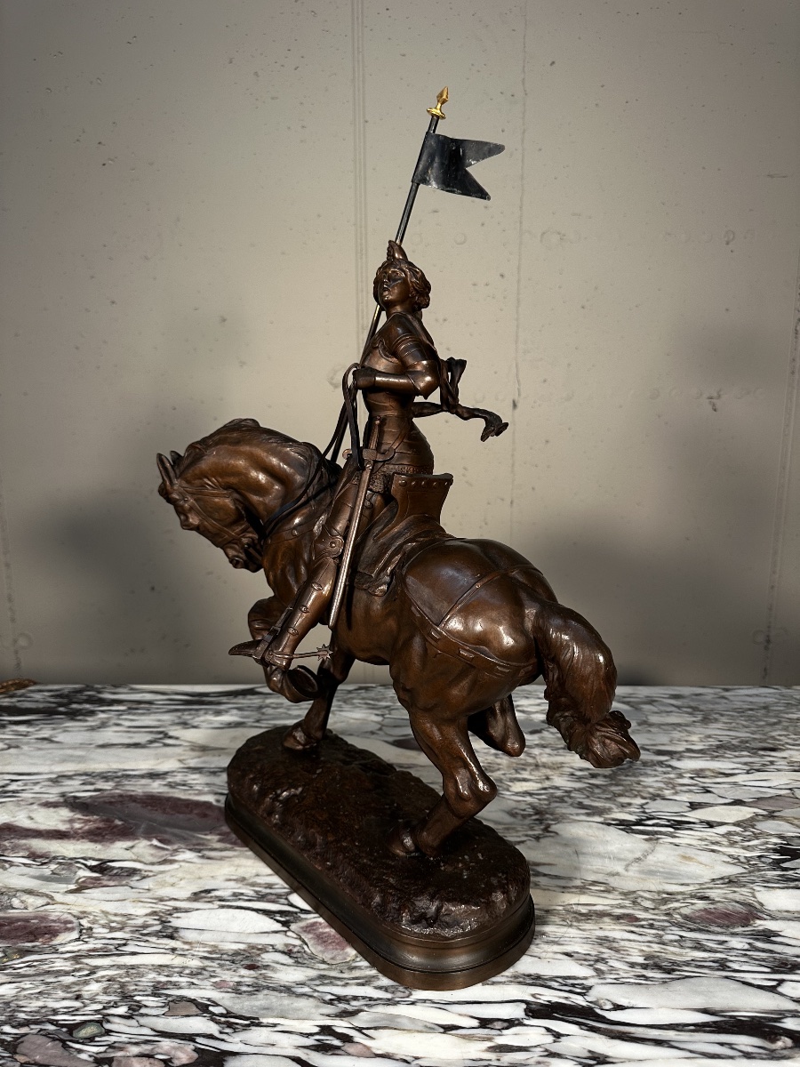 Jeanne D'arc en bronze de A. Gaudez-photo-1