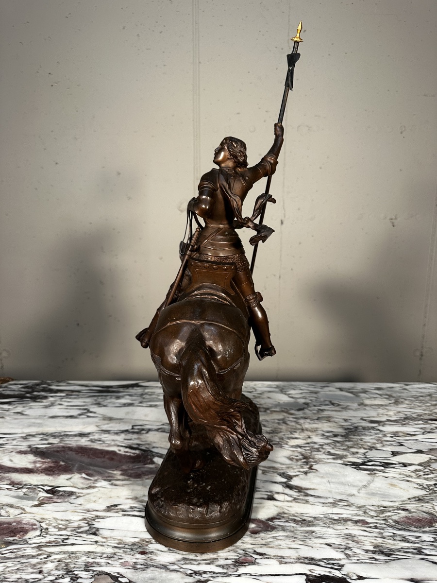Jeanne D'arc en bronze de A. Gaudez-photo-2