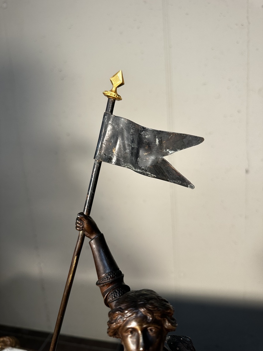 Jeanne D'arc en bronze de A. Gaudez-photo-8