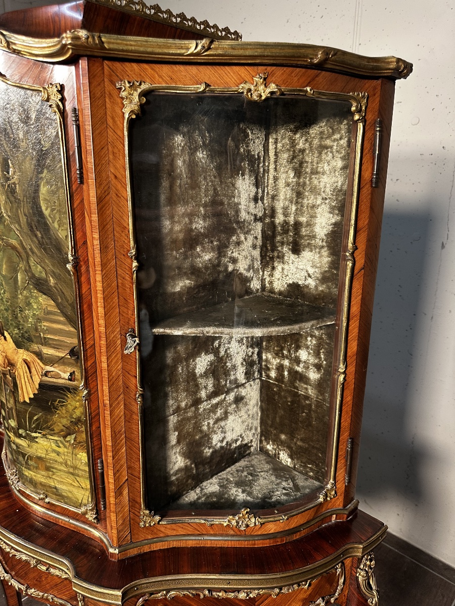 vitrine de style Louis XV-photo-2
