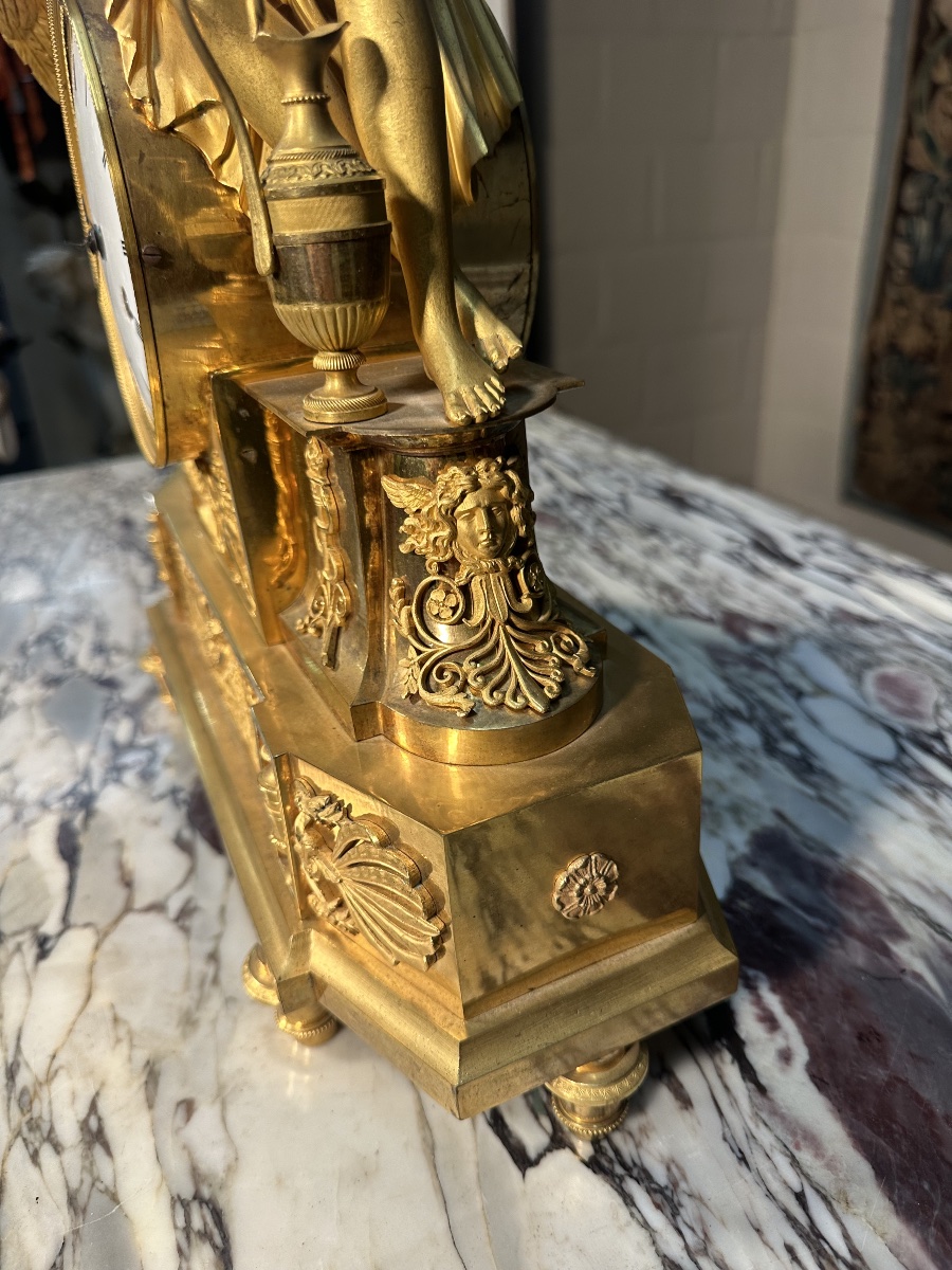 Empire Clock “hebe And Jupiter’s Eagle”-photo-2