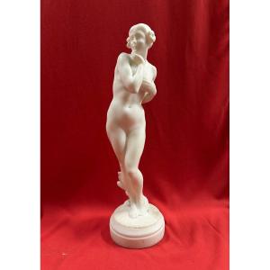 Carrara Marble Bather By M. Detoy