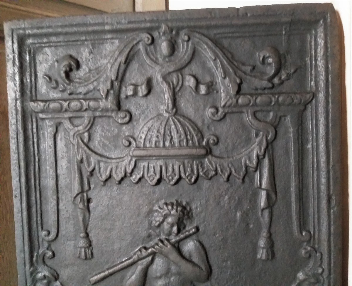 Fireback Or Backsplash. Ca. 1800-1825-photo-4