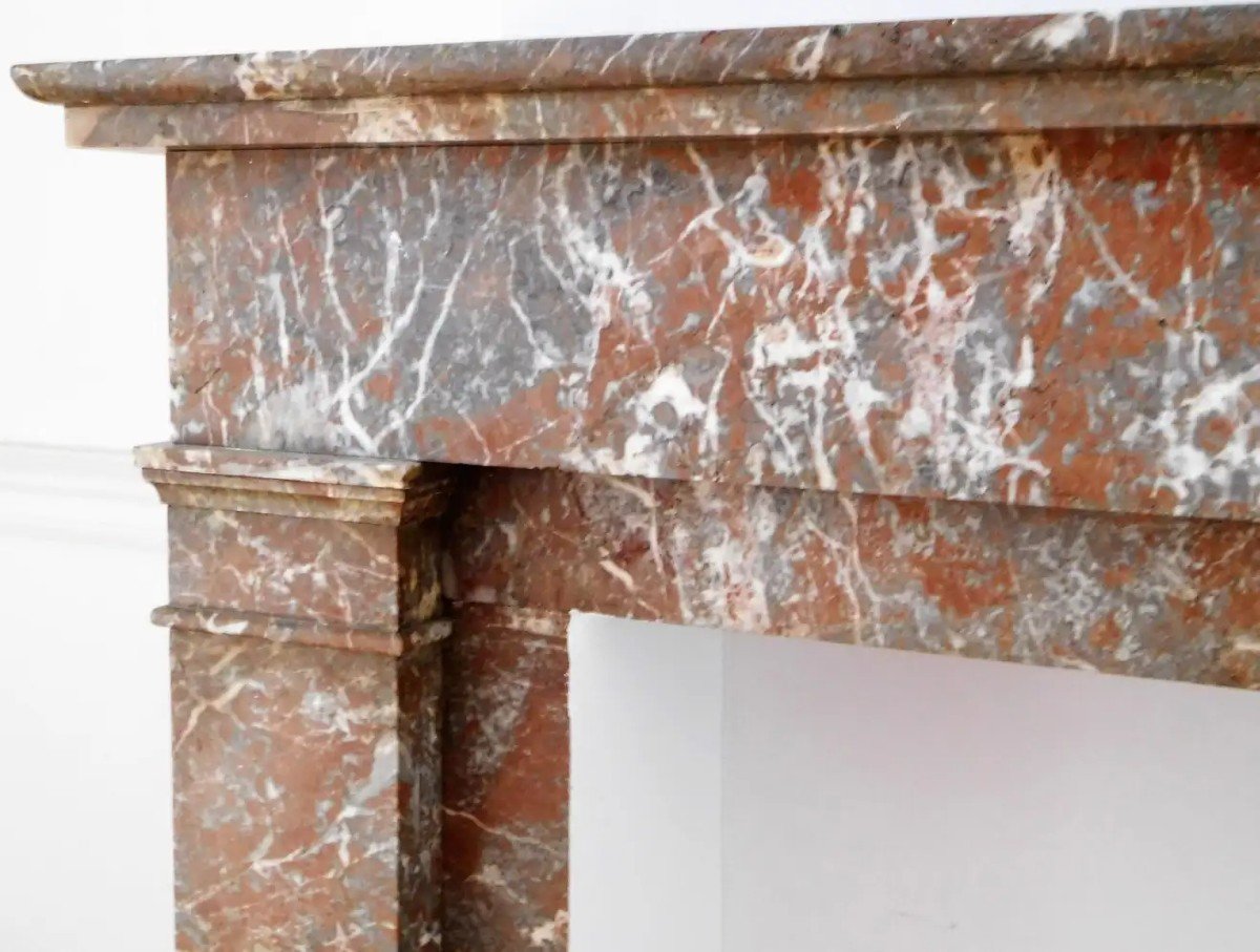 Marble Fireplace, Ca. 1875-photo-2