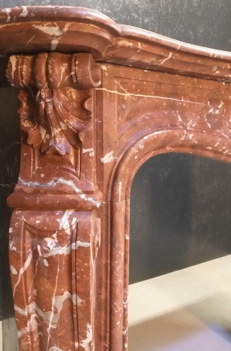 Louis XV Rococo Style Fireplace-photo-5