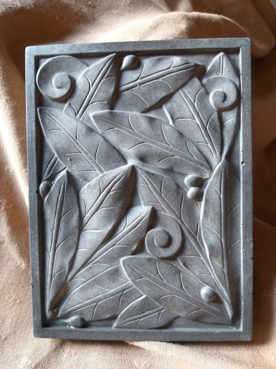 Art Déco Marble Fireplace, Ca.1926-photo-1