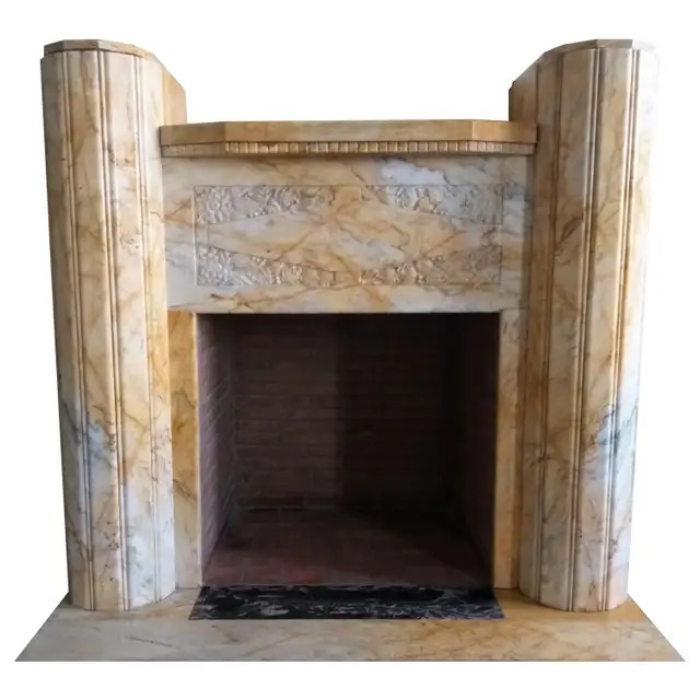 Art Déco Cheminée, ca. 1928 France