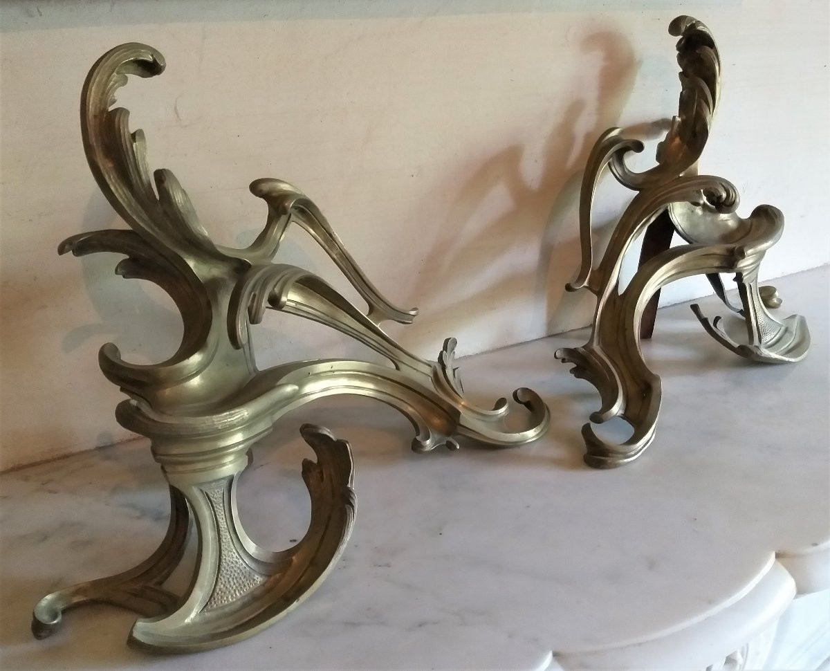 Louis XV-rococo Chimneypiece, Made Out Of The Saint Anna Marble. Ca.1850-photo-2