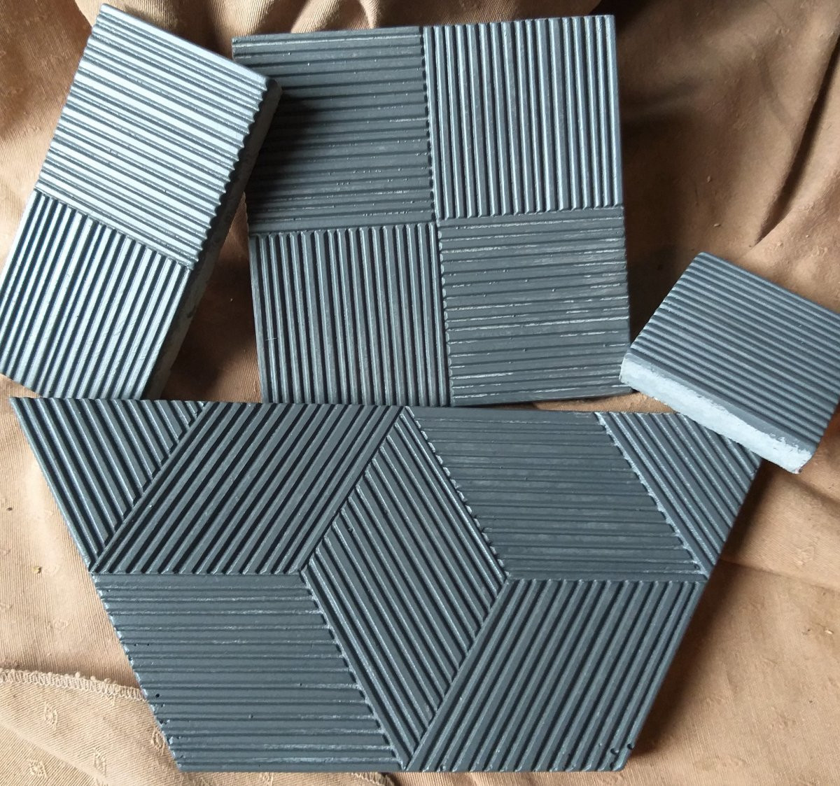 Louis XVI cheminée en marbre Brèche de Sanguine, ca.1850-photo-1