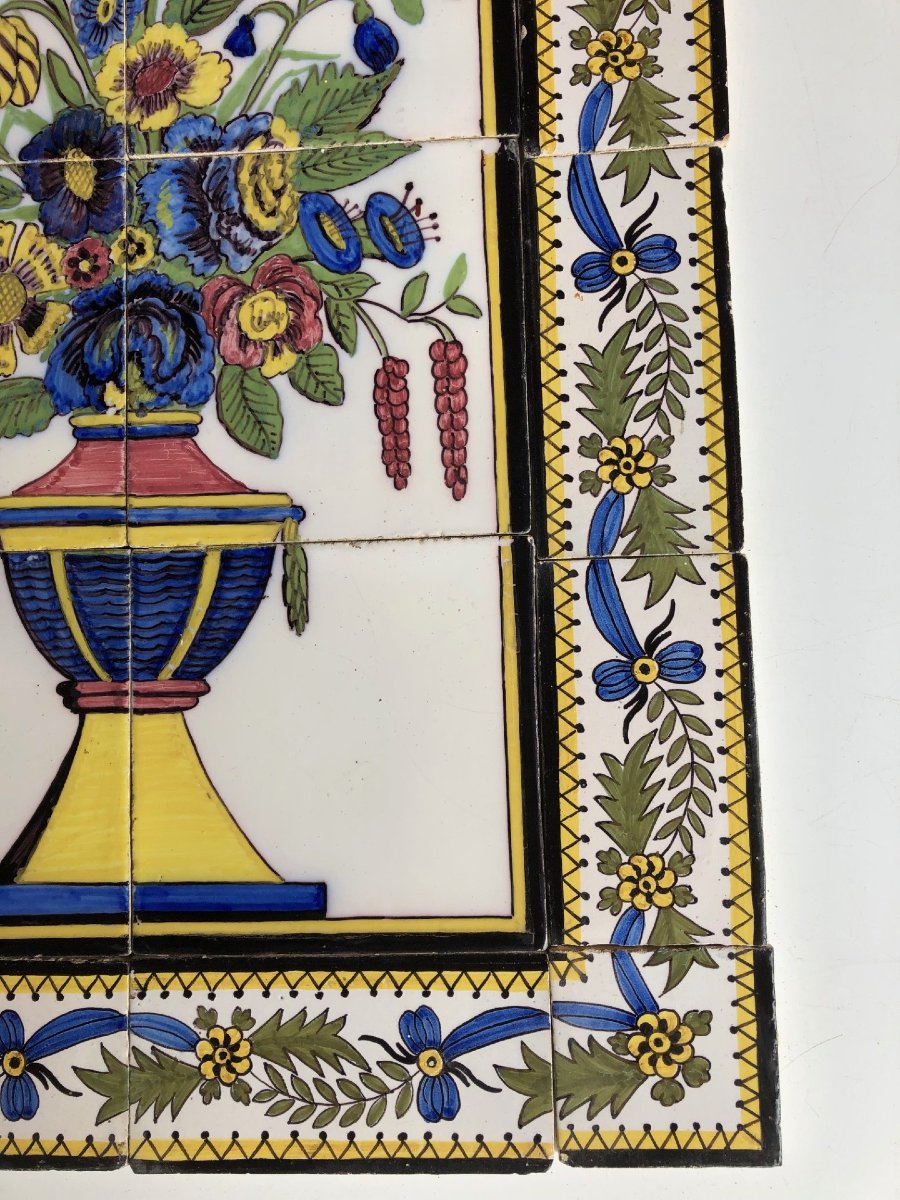 Carreaux mural. Pays Bas, ca.1800-1850-photo-3