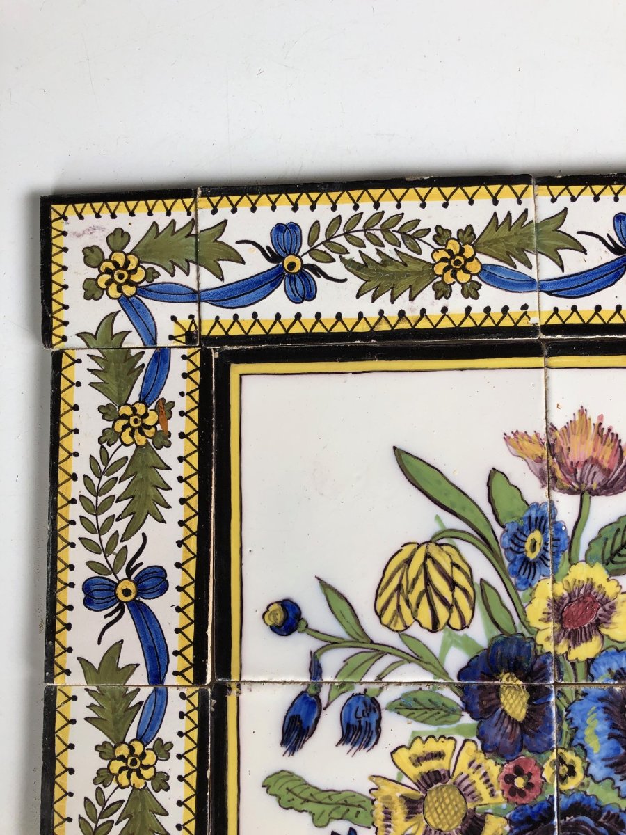 Carreaux mural. Pays Bas, ca.1800-1850-photo-4