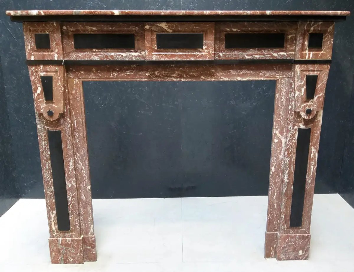 Marble Fireplace, Belle époque, Ca. 1900