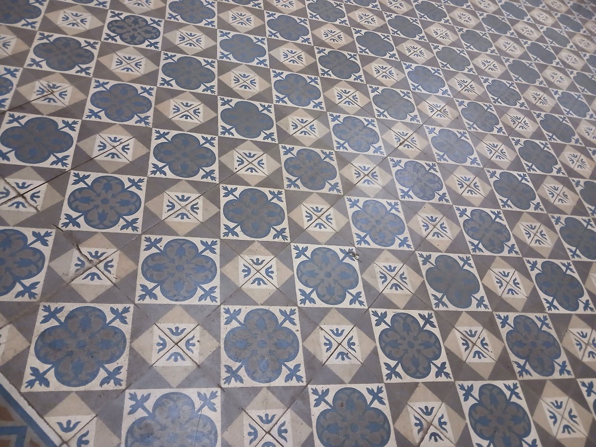 Carrelage Ancien Céramique ca.1878