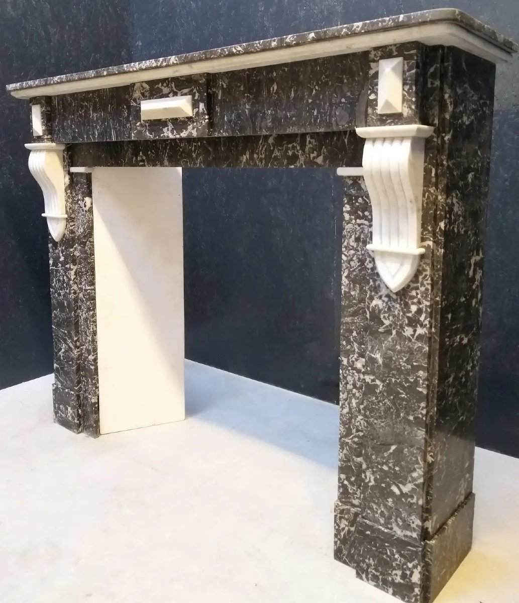 Cheminée Napoléon III  ca.1875 en Marbre