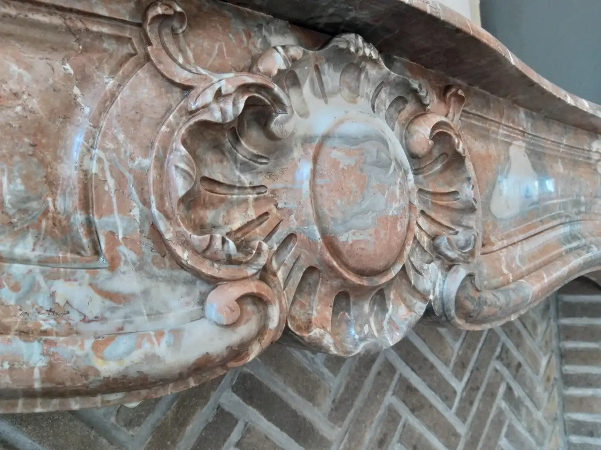 Cheminée Louis XV-style   St.rémy Marbre-photo-2