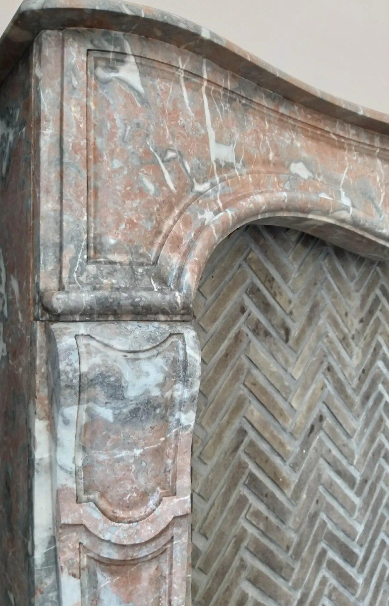 Cheminée Louis XV-style   St.rémy Marbre-photo-4