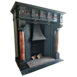 Renaissance-style Fireplace, Ca.1870, 