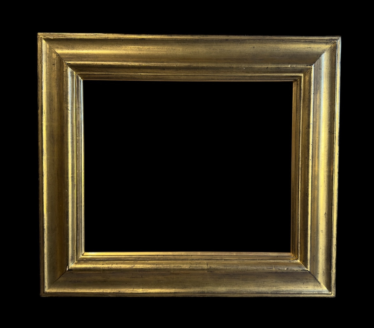CADRE EN BOIS DORÉ XXeme - 37,4 x 45,4 cm