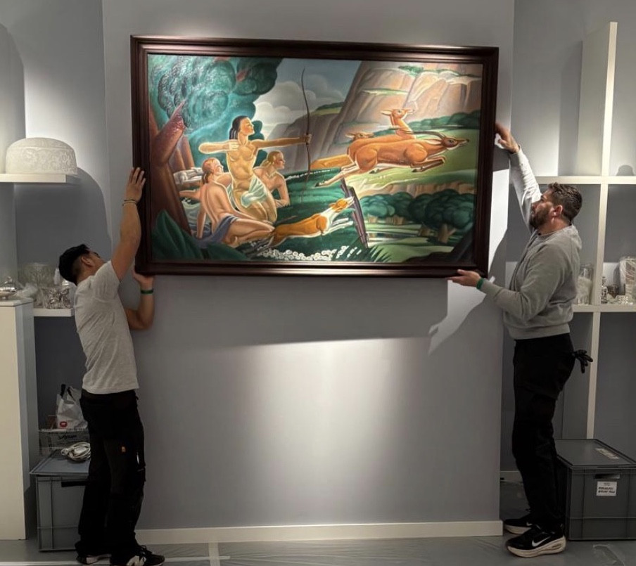 René Bleuer ( 1896 - 1978 ) les Amazones 1939-photo-2