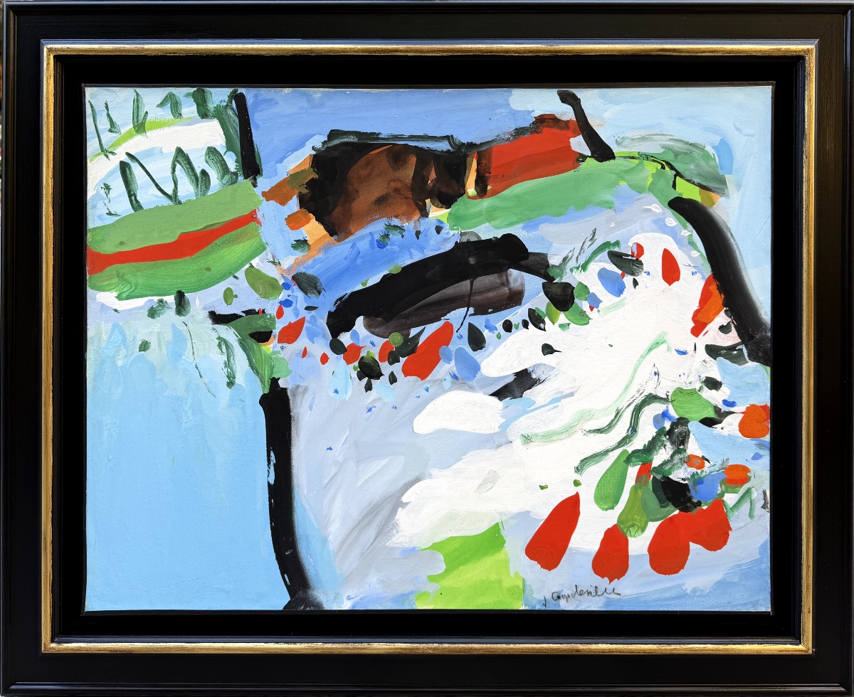 Jean Capdeville (1917 - 2011) Riviere Ample 1966