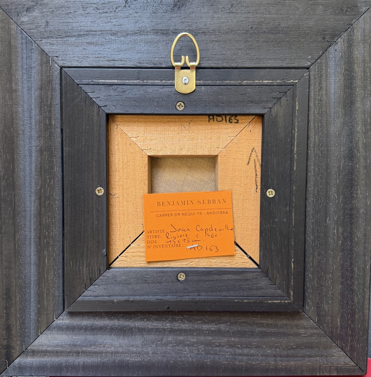 jean Capdeville ( 1917 - 2011 ) Riviere  C.1963/1964-photo-3