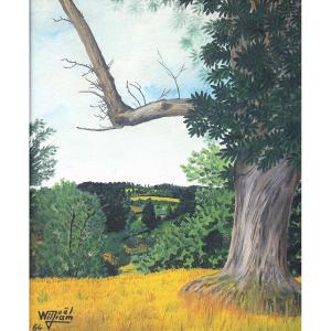 Joel William ( 1925 - 2014 ) Le Chataignier 1964