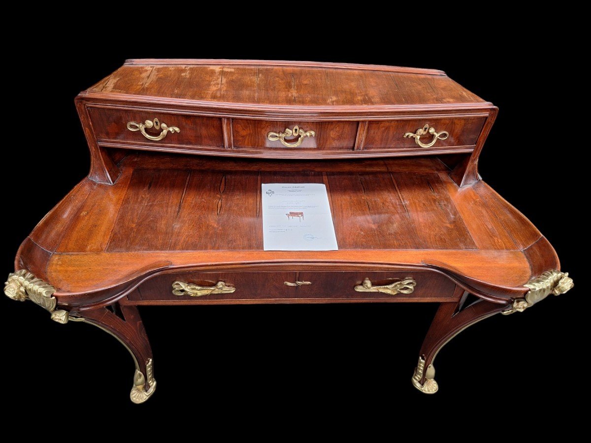 Bureau Exceptionnel  Art Nouveau. -photo-4