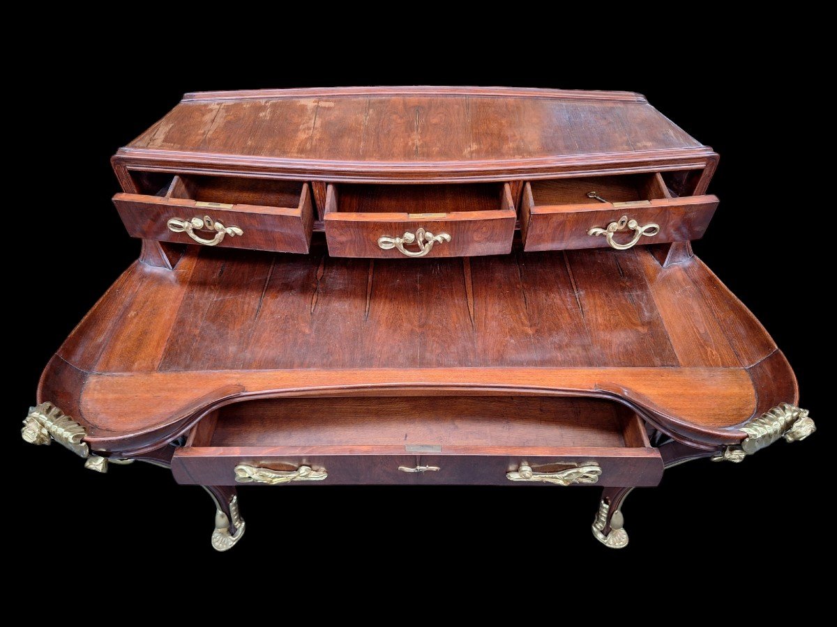 Bureau Exceptionnel  Art Nouveau. -photo-6