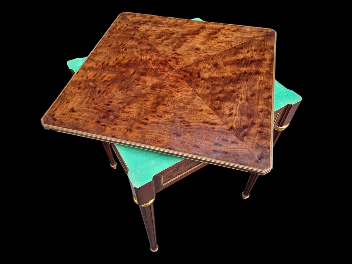 Louis XVI Style Portfolio Games Table 