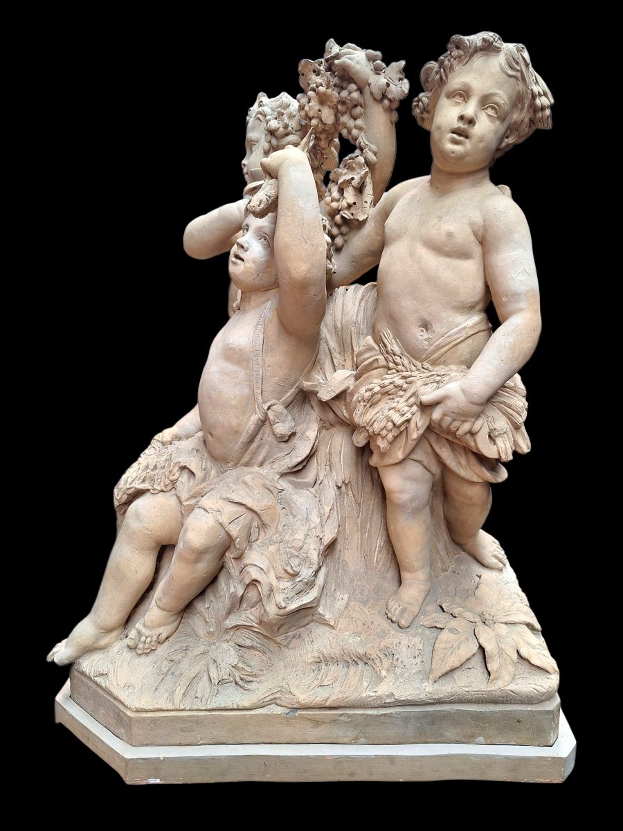 Une sculpture en terre cuite par Gossin et Visseaux-photo-3