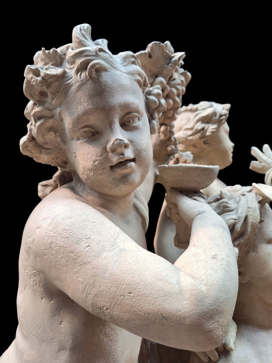 Une sculpture en terre cuite par Gossin et Visseaux-photo-1