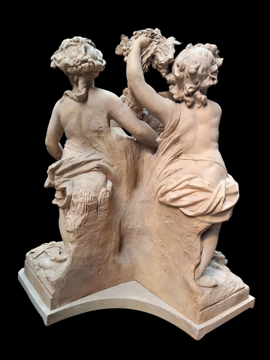 Une sculpture en terre cuite par Gossin et Visseaux-photo-4