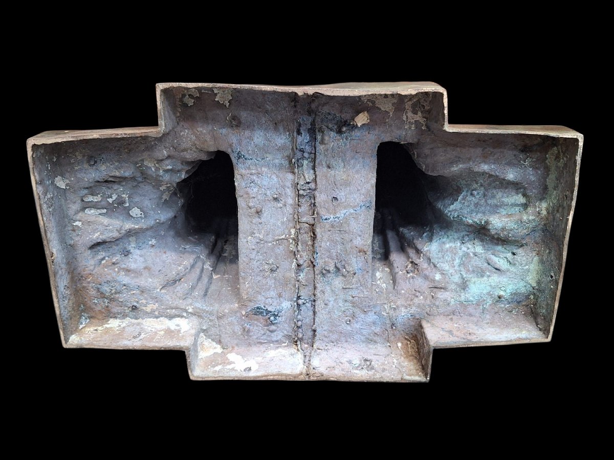 Solid Bronze Planter.-photo-7