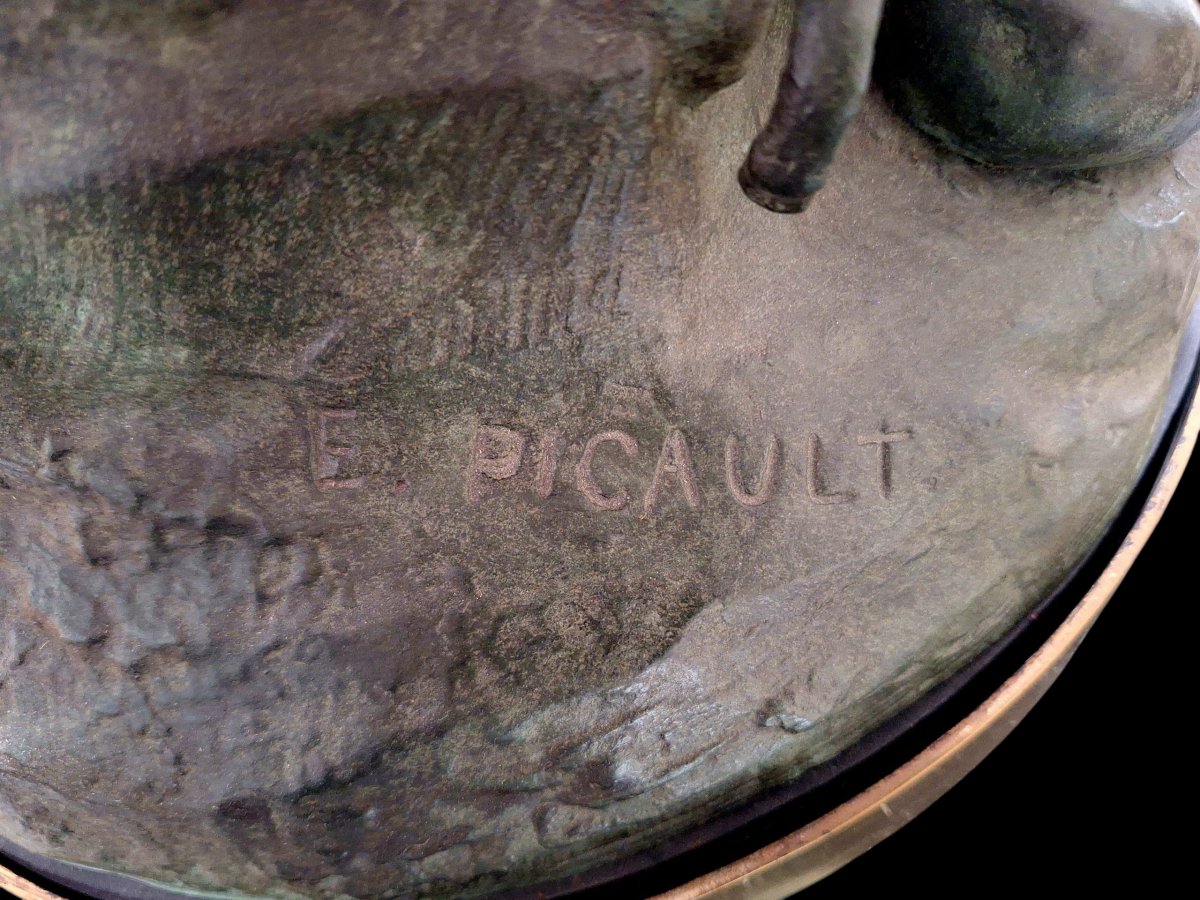 Bronze "Excelsior"   E. Picault -photo-3